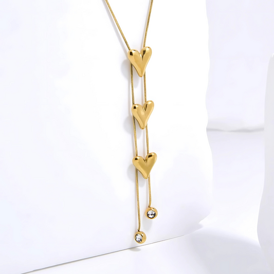 Collar Corazones